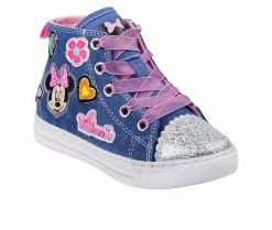 Girls' Disney Toddler & Little Kid CH17788O Minnie Mouse High-Top Sneakers 10 Girls' Disney Toddler & Little Kid CH17788O Minnie Mouse High-Top Sneakers -Basketball and Court Shoes Sales Store 2 31