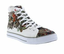 Men's Ed Hardy Still Life High-Top Casual Sneakers -Basketball and Court Shoes Sales Store 2 49