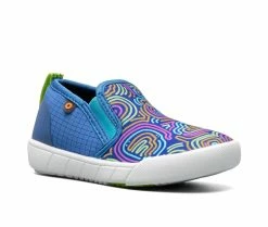 Girls' Bogs Footwear Little Kid & Big Kid Kicker II Slip On Cloud Geo Shoes -Basketball and Court Shoes Sales Store 2 65