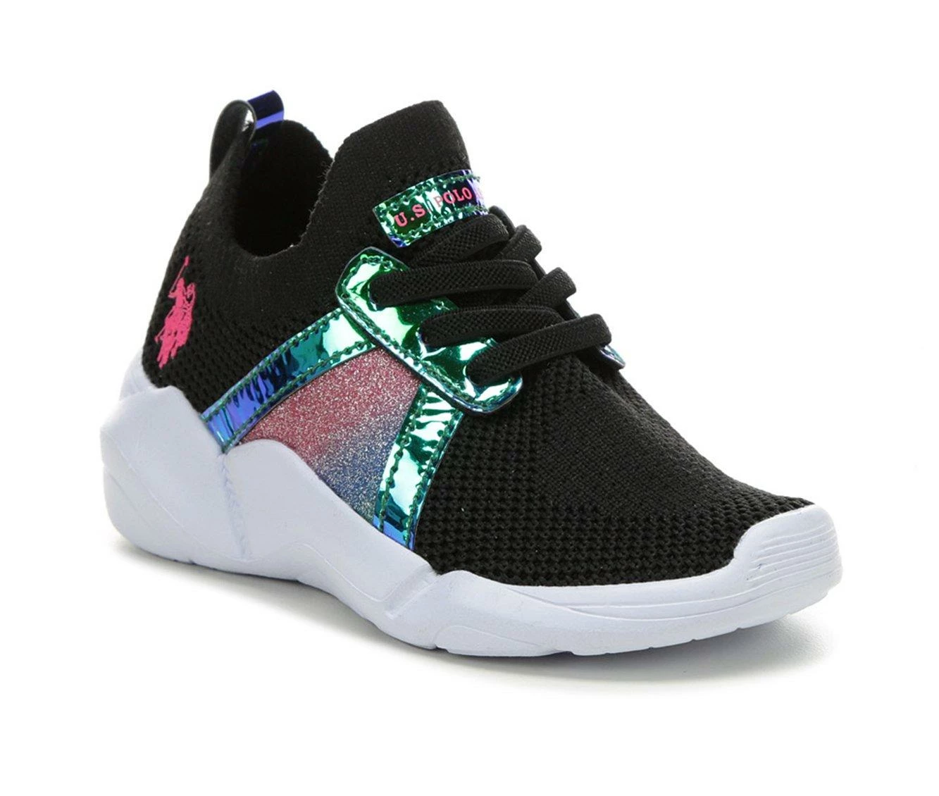 Girls' US Polo Assn Toddler Dapt Slip-On Sneakers 5 Girls' US Polo Assn Toddler Dapt Slip-On Sneakers - Image 3