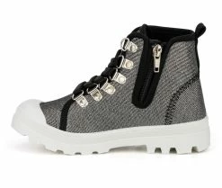 Girls' Olivia Miller Little Kid & Big Kid Sherry High-Top Sneakers 11 Girls' Olivia Miller Little Kid & Big Kid Sherry High-Top Sneakers -Basketball and Court Shoes Sales Store 3 21