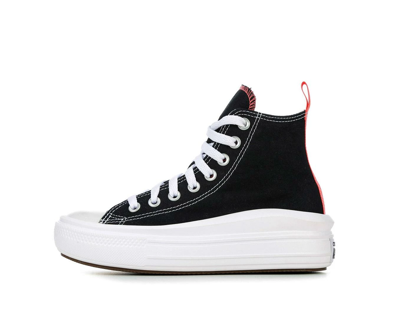 Girls' Converse Little Kid Chuck Taylor Move Platform Sneakers 6 Girls' Converse Little Kid Chuck Taylor Move Platform Sneakers - Image 4