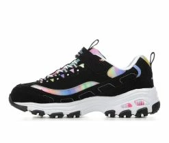 Girls' Skechers Little Kid & Big Kid D'Lites Strap Running Shoes -Basketball and Court Shoes Sales Store 3 319