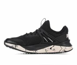 Girls' Puma Little Kid & Big Kid Pacer Future Marble Slip-On Running Shoes -Basketball and Court Shoes Sales Store 3 58