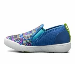 Girls' Bogs Footwear Little Kid & Big Kid Kicker II Slip On Cloud Geo Shoes -Basketball and Court Shoes Sales Store 3 65