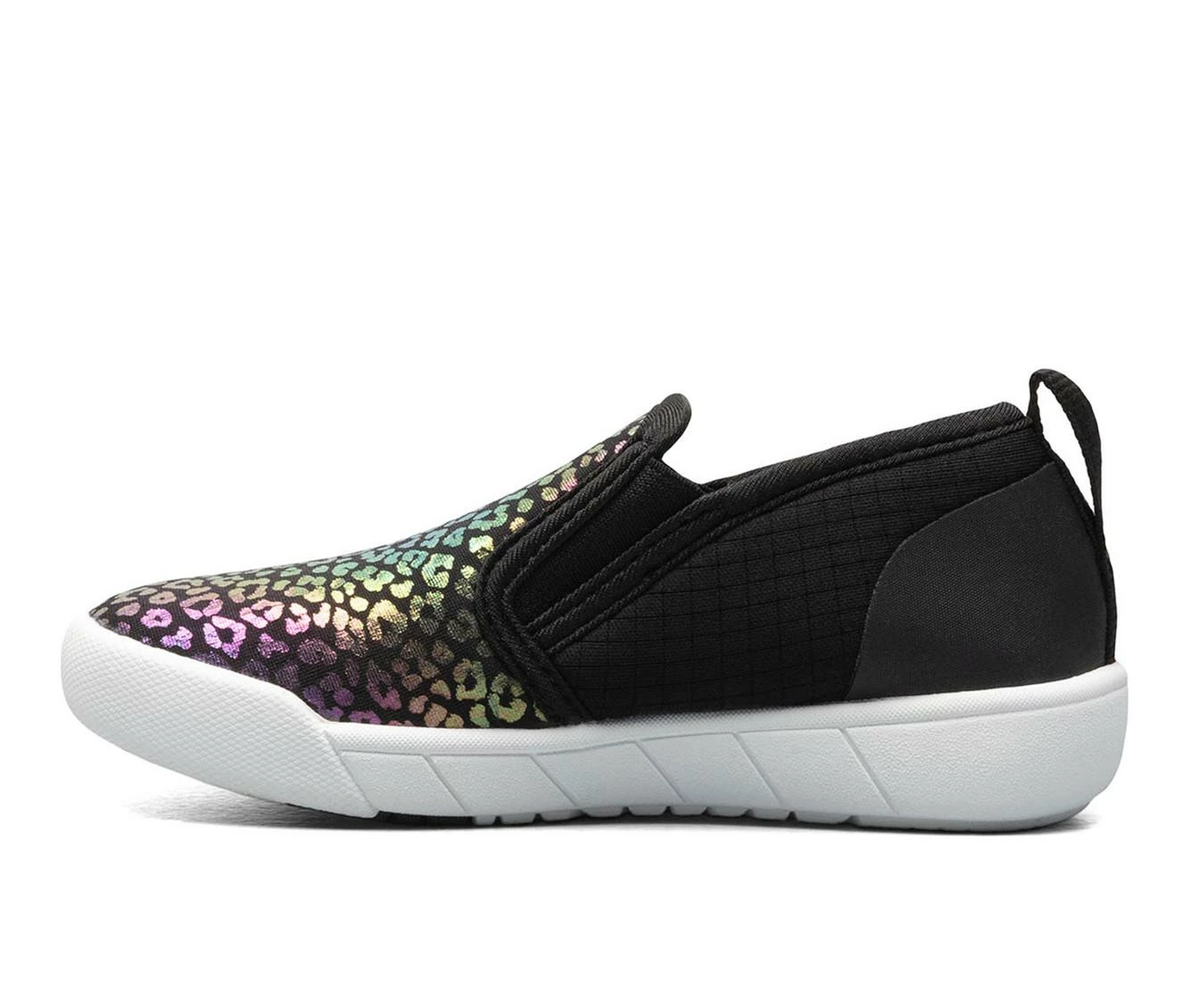 Girls' Bogs Footwear Little Kid & Big Kid Kicker II Slip On Rainbow Leopard Shoes 6 Girls' Bogs Footwear Little Kid & Big Kid Kicker II Slip On Rainbow Leopard Shoes - Image 4