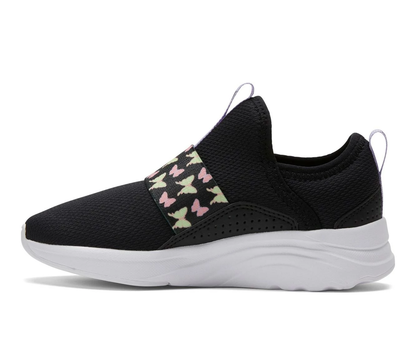 Girls' Puma Little Kid Soft Sophia Slip On Butterfly Running Shoes 6 Girls' Puma Little Kid Soft Sophia Slip On Butterfly Running Shoes - Image 4