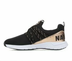 Girls' Nautica Little Kid & Big Kid Benton Slip-On Sneakers -Basketball and Court Shoes Sales Store 3 95