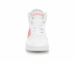 Girls' Adidas Little Kid & Big Kid Hoops Mid 3.0 Sneakers -Basketball and Court Shoes Sales Store 4 14