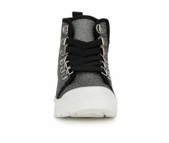 Girls' Olivia Miller Little Kid & Big Kid Sherry High-Top Sneakers 12 Girls' Olivia Miller Little Kid & Big Kid Sherry High-Top Sneakers -Basketball and Court Shoes Sales Store 4 21