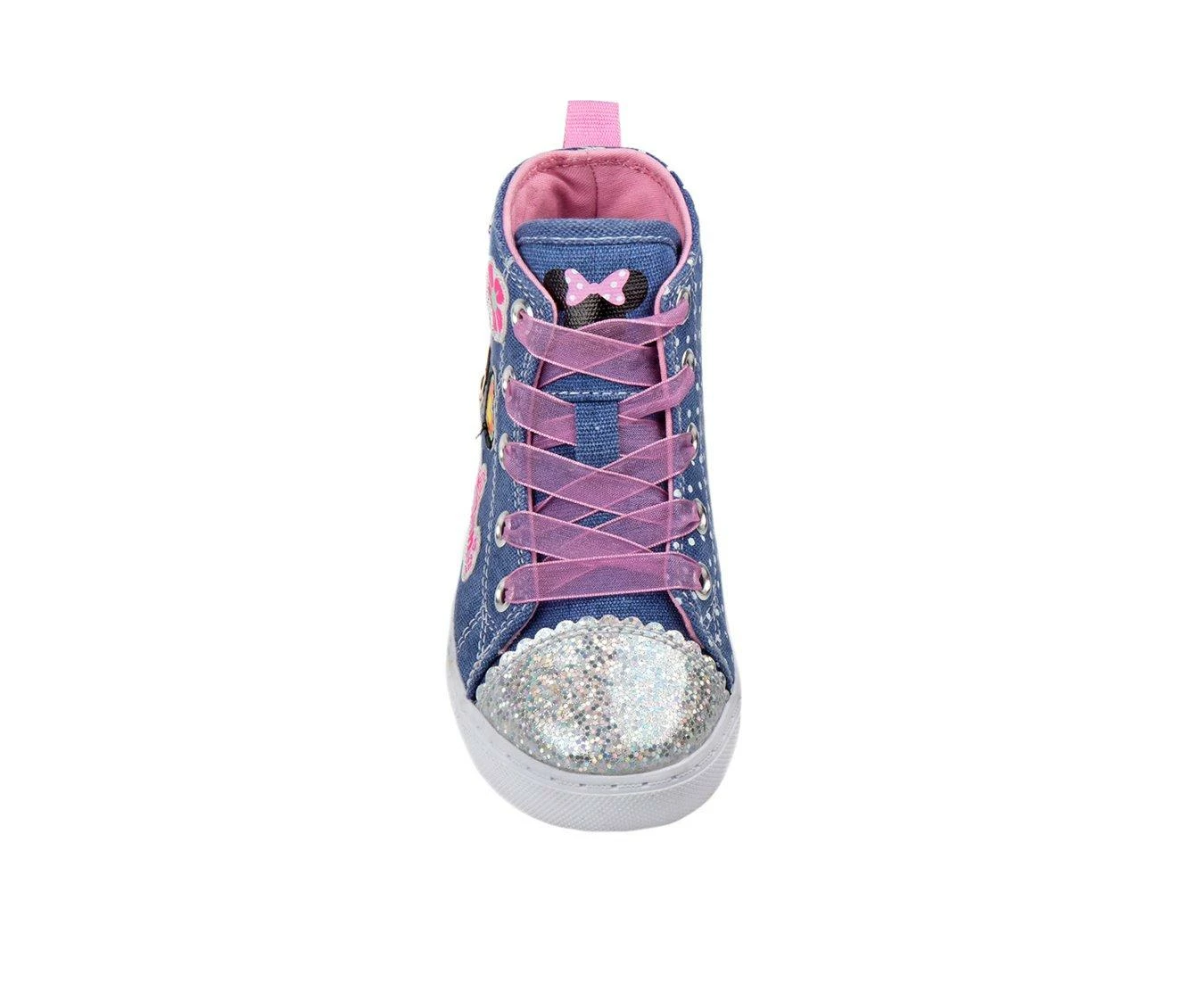 Girls' Disney Toddler & Little Kid CH17788O Minnie Mouse High-Top Sneakers 7 Girls' Disney Toddler & Little Kid CH17788O Minnie Mouse High-Top Sneakers - Image 5