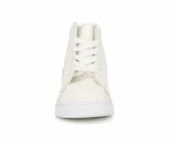 Girls' Olivia Miller Little Kid & Big Kid Brooklyn High-Top Sneakers -Basketball and Court Shoes Sales Store 4 40