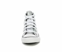 Girls' Converse Little Kid Chuck Taylor All Star Glitter High-Top Sneakers -Basketball and Court Shoes Sales Store 4 8
