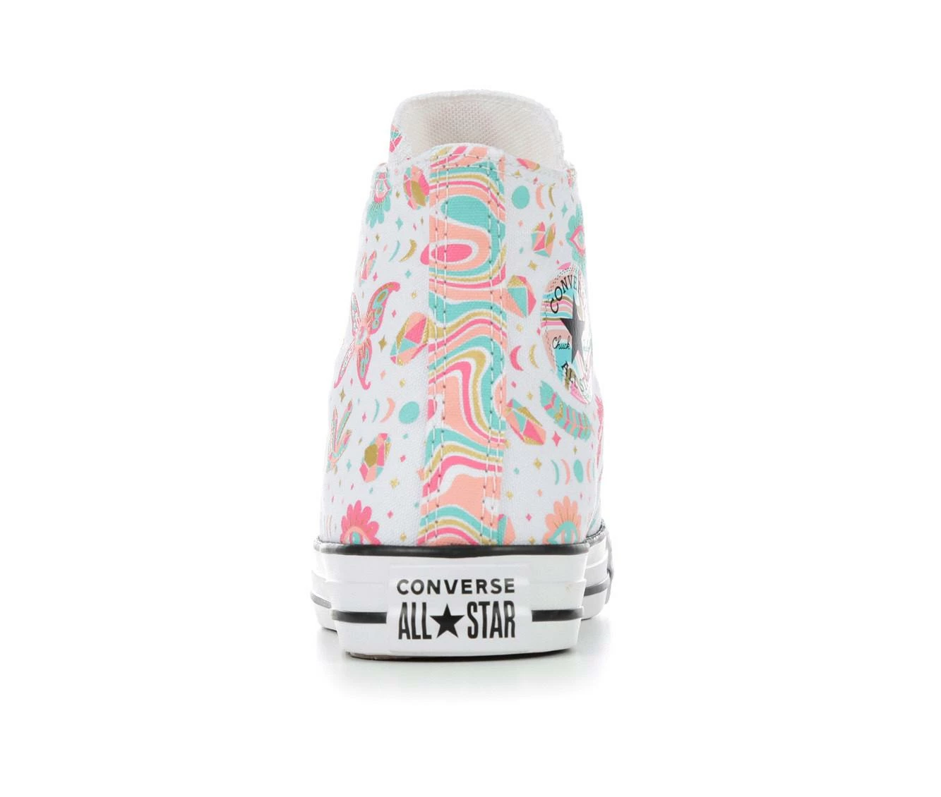 Girls' Converse Big Kid Chuck Taylor All Star Mystic Gem Mid Sneakers 8 Girls' Converse Big Kid Chuck Taylor All Star Mystic Gem Mid Sneakers - Image 6